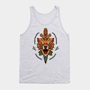 tiger and dagger Tank Top